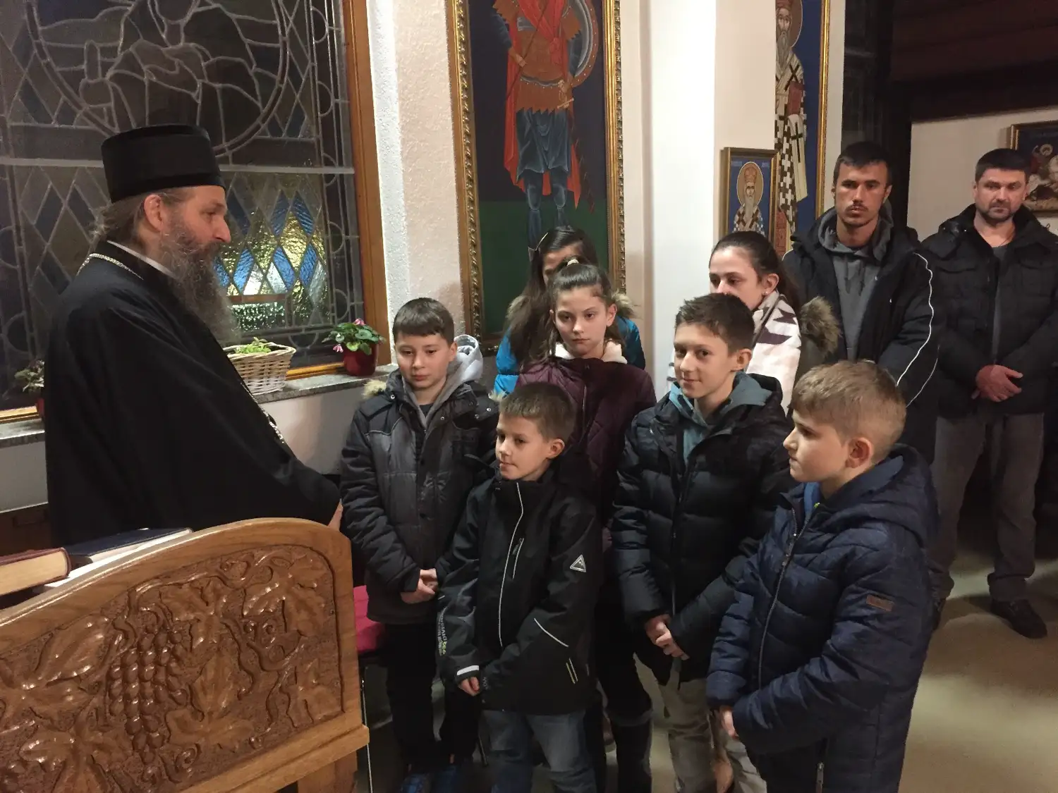 Духовно вече у храму Св. апостола Томе у Санкт Пелтену