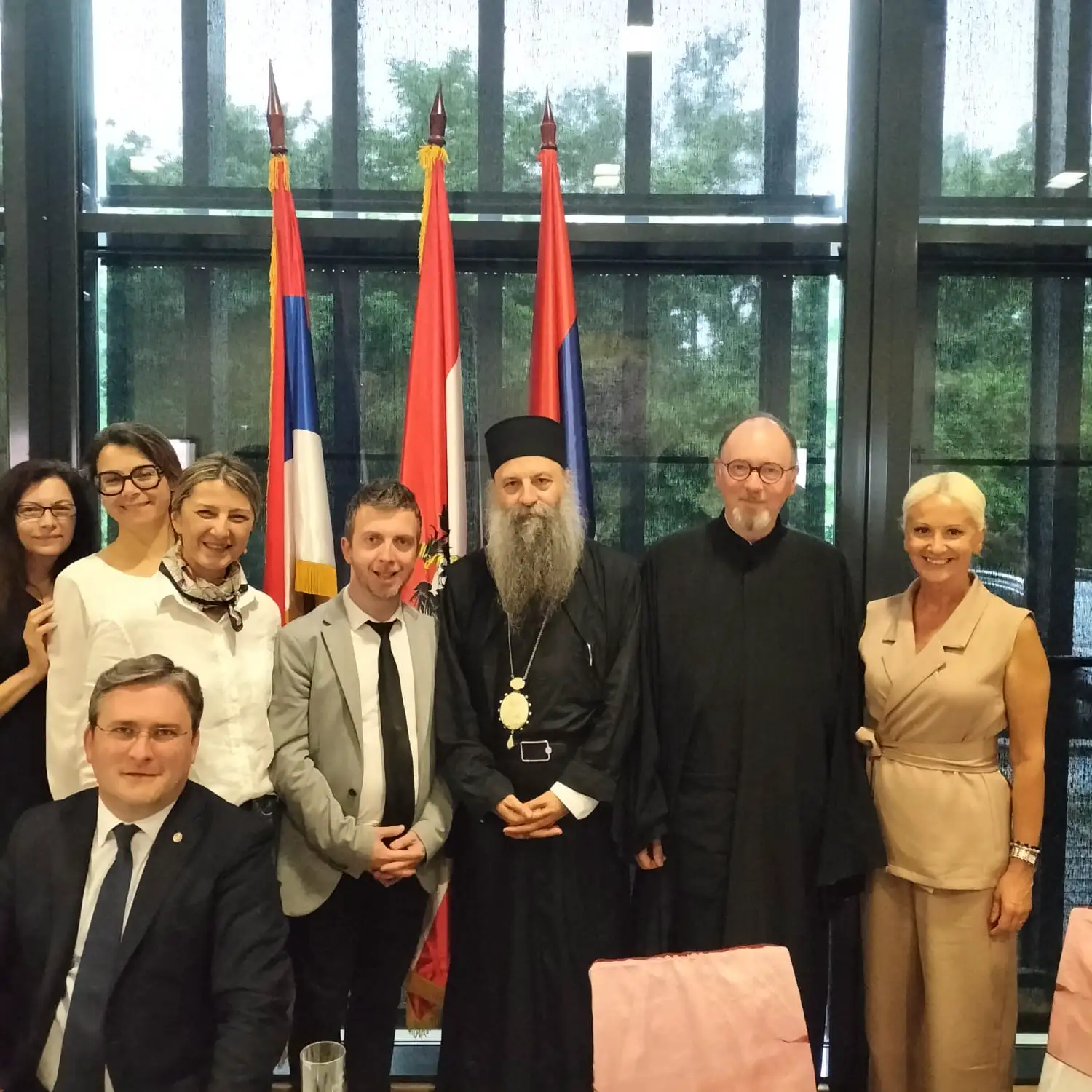 Делегација Српске православне парохије у Риму дошла је у Беч код Патријарха Порфирија
